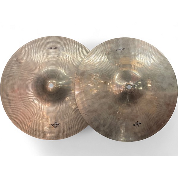 Used Wuhan 14in high hats Cymbal,New Products : American Fashion Style Bags On Sale