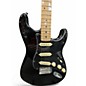 Used Fender Player One Stratocaster Black Solid Body Electric Guitar