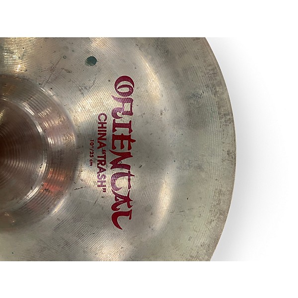 Used Zildjian 10in Oriental China Trash Cymbal