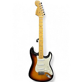 Vintage 1998 Fender Jimi Hendrix Stratocaster Sunburst Solid Body Electric Guitar