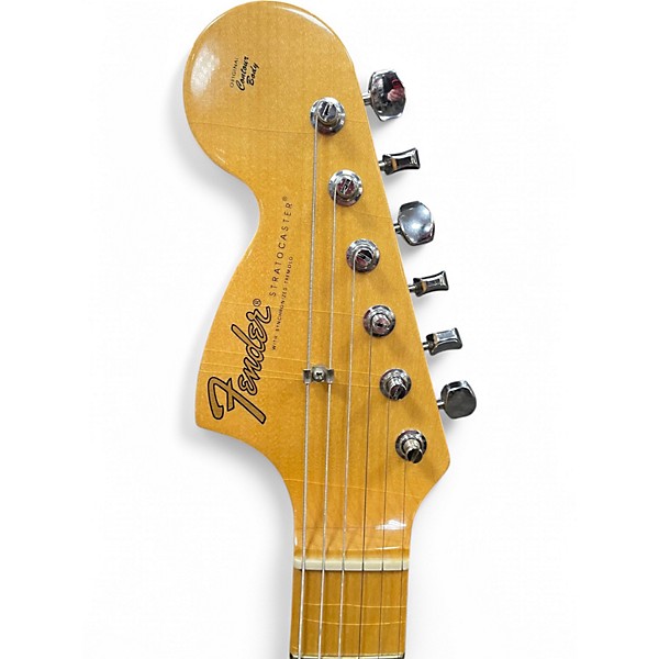 Vintage 1998 Fender Jimi Hendrix Stratocaster Sunburst Solid Body Electric Guitar