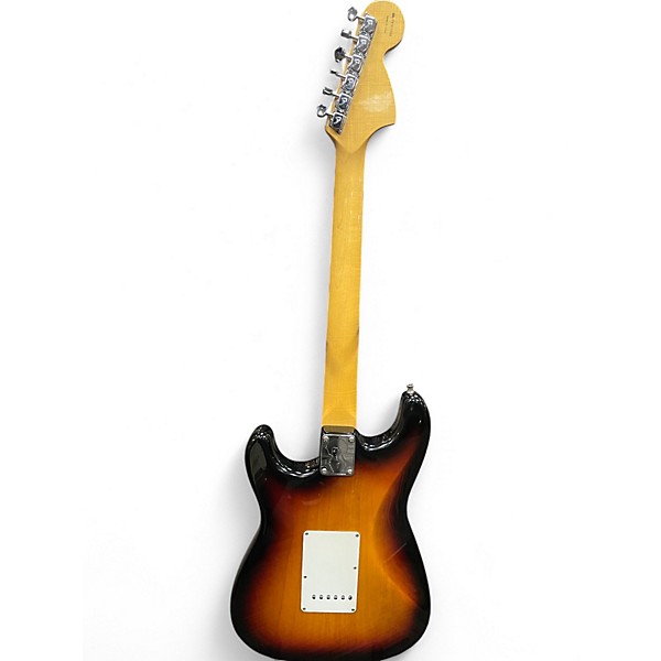 Vintage 1998 Fender Jimi Hendrix Stratocaster Sunburst Solid Body Electric Guitar
