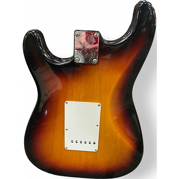 Vintage 1998 Fender Jimi Hendrix Stratocaster Sunburst Solid Body Electric Guitar