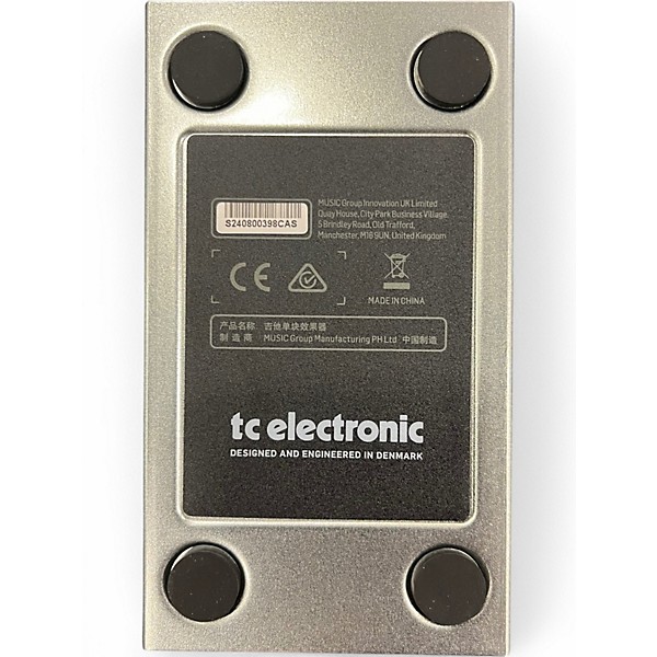 Used TC Electronic Cinders Overdrive Effect Pedal