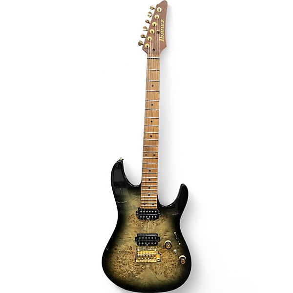 Used Ibanez AZ242PBG Charcoal Black Burst Solid Body Electric Guitar