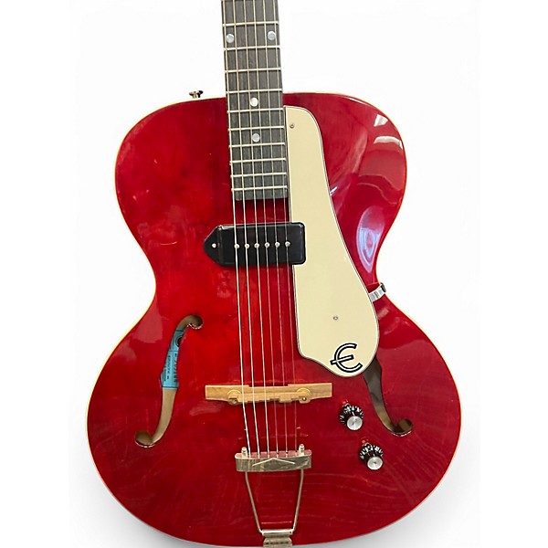 Used Epiphone e422t James bay signature Cherry Hollow Body Electric Guitar,New Products : American Fashion Style Bags On Sale