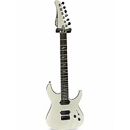 Used Schecter Guitar Research Reaper-6 Custom Gloss White Solid Body Electric Guitar