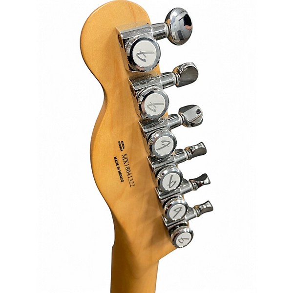 Used Fender Deluxe Nashville Telecaster White Blonde Solid Body Electric Guitar