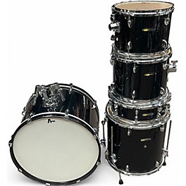 Used Sound Percussion Labs 5 Piece UNITY Black Drum Kit