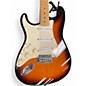 Vintage 1993 Fender STRATOCASTER LH SUNBURST Solid Body Electric Guitar