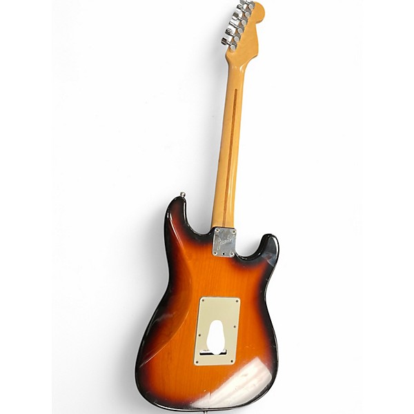 Vintage 1993 Fender STRATOCASTER LH SUNBURST Solid Body Electric Guitar