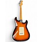 Vintage 1993 Fender STRATOCASTER LH SUNBURST Solid Body Electric Guitar