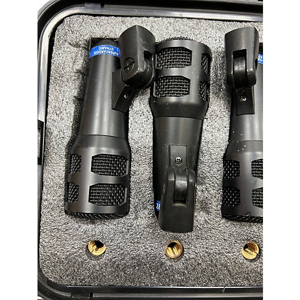 Used Peavey PVM DMS-4 Drum Microphone Set Drum Microphone