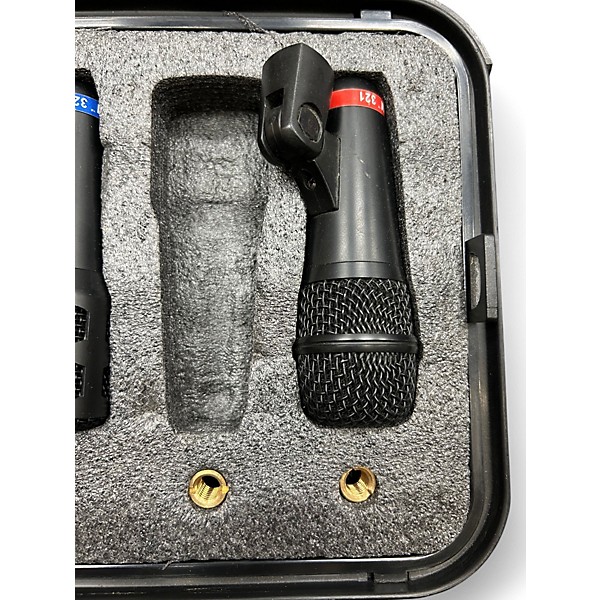 Used Peavey PVM DMS-4 Drum Microphone Set Drum Microphone