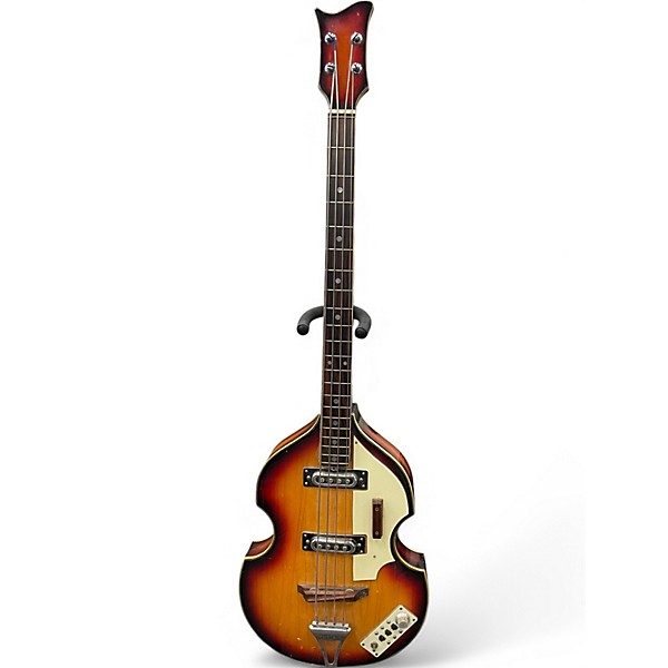 Vintage 1970s Univox lectra tobaccoburst Electric Bass Guitar