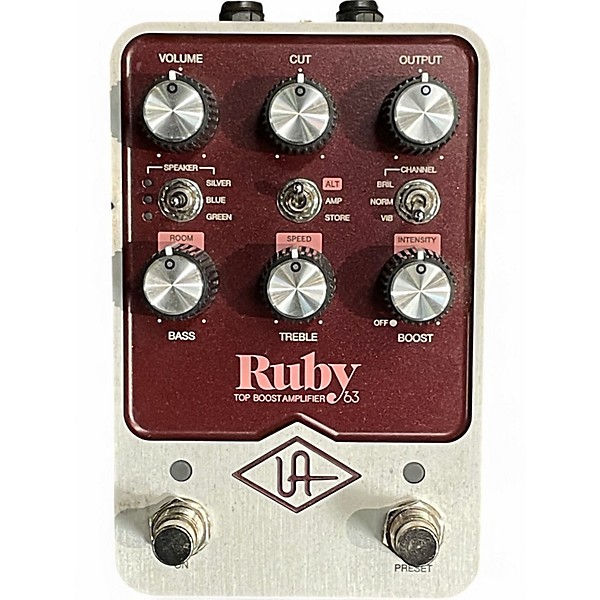 Used Universal Audio Ruby 63 Top Boost Amplifier Effect Pedal,New Products : American Fashion Style Bags On Sale