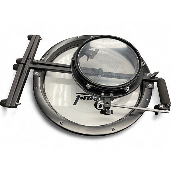 Used Pearl 2 Piece compact traveler Black Drum Kit