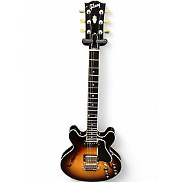 Used 2010 Gibson ES339 CUSTOM SHOP Vintage Sunburst Hollow Body Electric Guitar