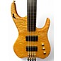 Used Pbc GTB-4 Fretless Natural Electric Bass Guitar