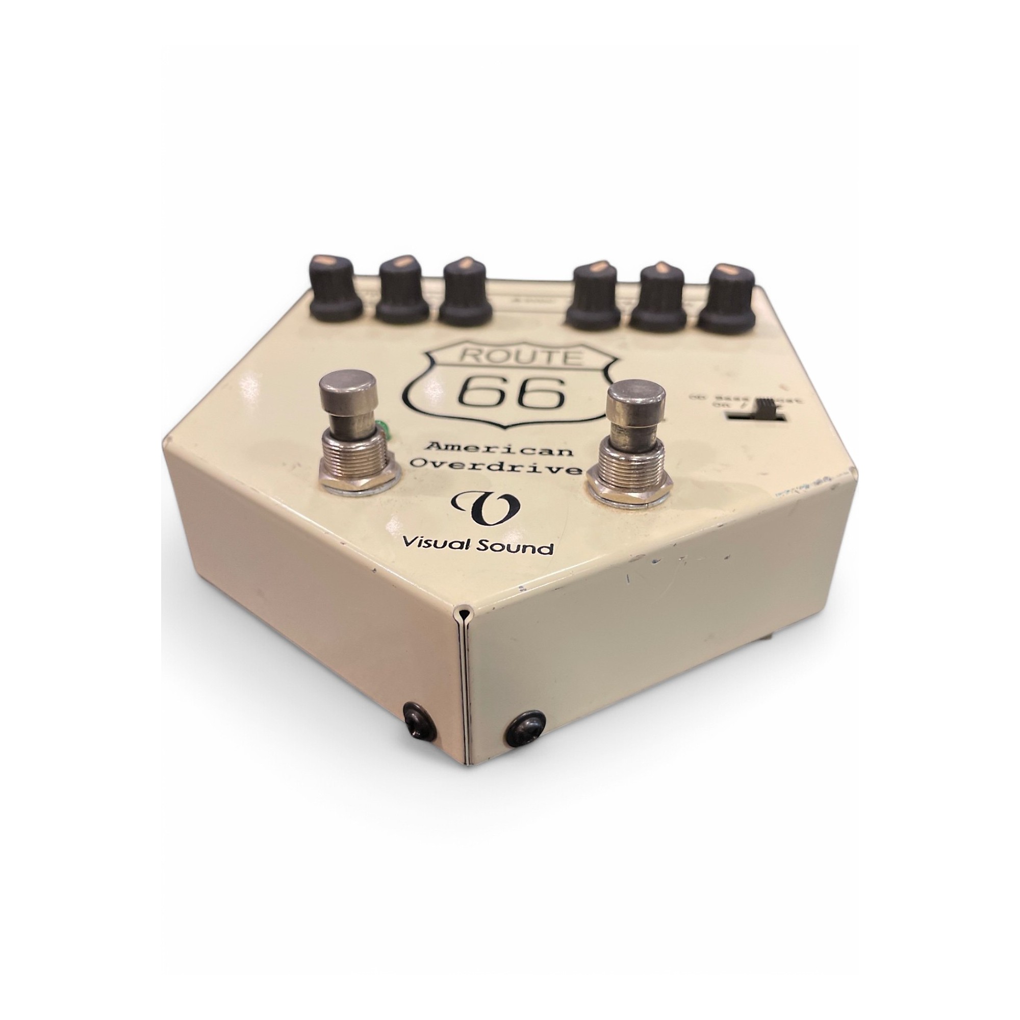 Visual SoundsRoute 66 オーバードライブ・コンプレッサー Visual Sound Route 66 Overdrive Compressor Pedal | Reverb