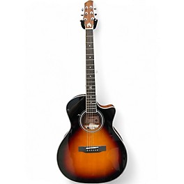 Used 2024 Jericho Solo Stove 2 Tone Sunburst Acoustic Electric Guitar