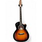 Used 2024 Jericho Solo Stove 2 Tone Sunburst Acoustic Electric Guitar thumbnail