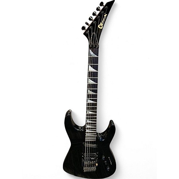 Used Charvel super dinky Black Solid Body Electric Guitar