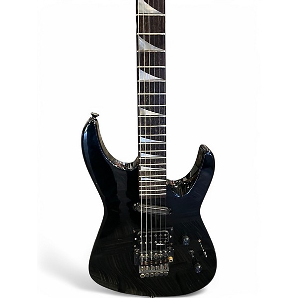 Used Charvel super dinky Black Solid Body Electric Guitar