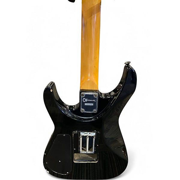 Used Charvel super dinky Black Solid Body Electric Guitar