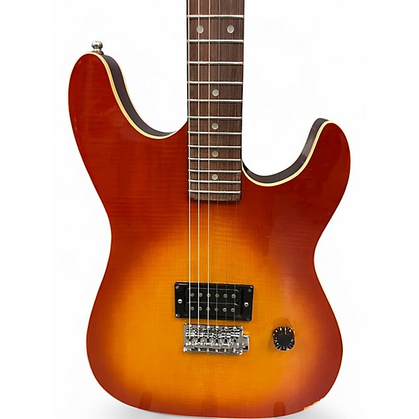 Used Dan Erlewine automatic import version Cherry Sunburst Solid Body Electric Guitar