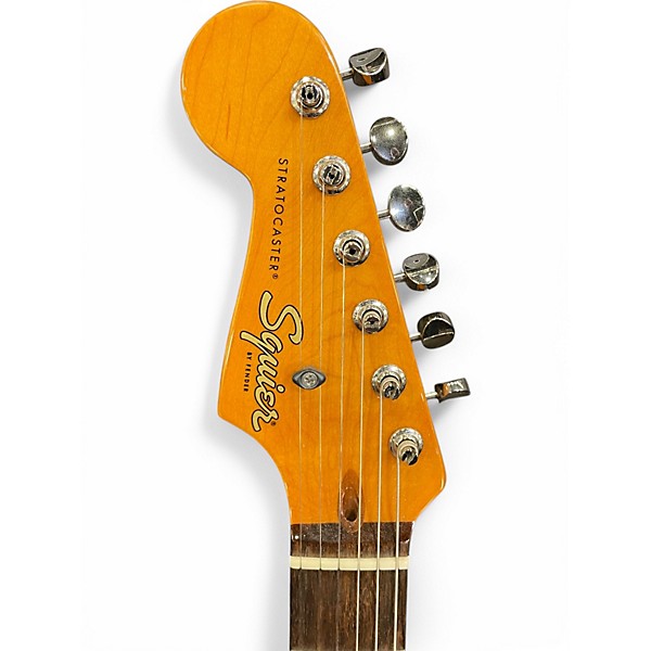 Used Squier Classic Vibe '60s Stratocaster Left-Handed 3 Color Sunburst Solid Body Electric Guitar