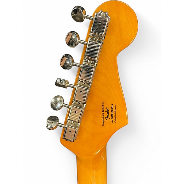 Used Squier Classic Vibe '60s Stratocaster Left-Handed 3 Color Sunburst Solid Body Electric Guitar