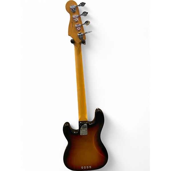 Used Fender American Pro II Precision Bass 3 Color Sunburst Electric Bass Guitar