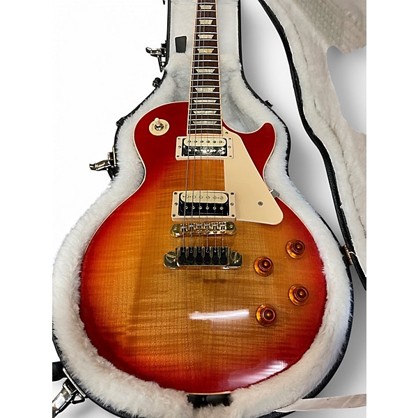 Used 2019 Gibson Les Paul Standard Cherry Sunburst Solid Body Electric Guitar