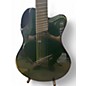 Used Emerald x20-7 green carbon Acoustic Electric Guitar