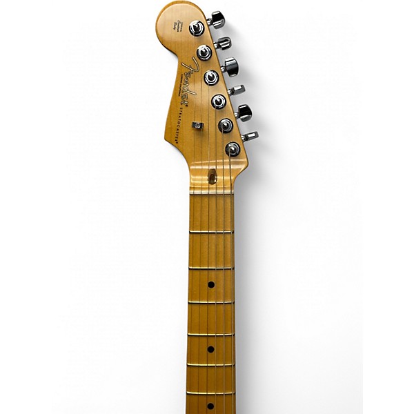 Used Fender American Professional II Stratocaster LH Metallic Silver Electric Guitar