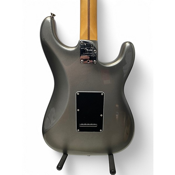 Used Fender American Professional II Stratocaster LH Metallic Silver Electric Guitar