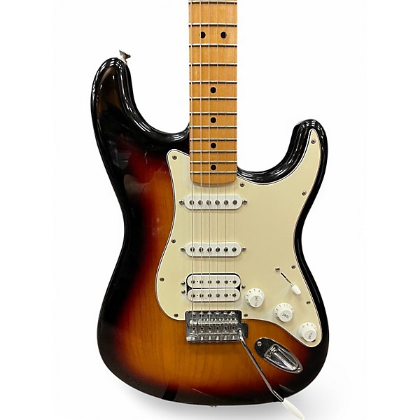 Used 2016 Fender standard stratocaster 2 Color Sunburst Solid Body Electric Guitar