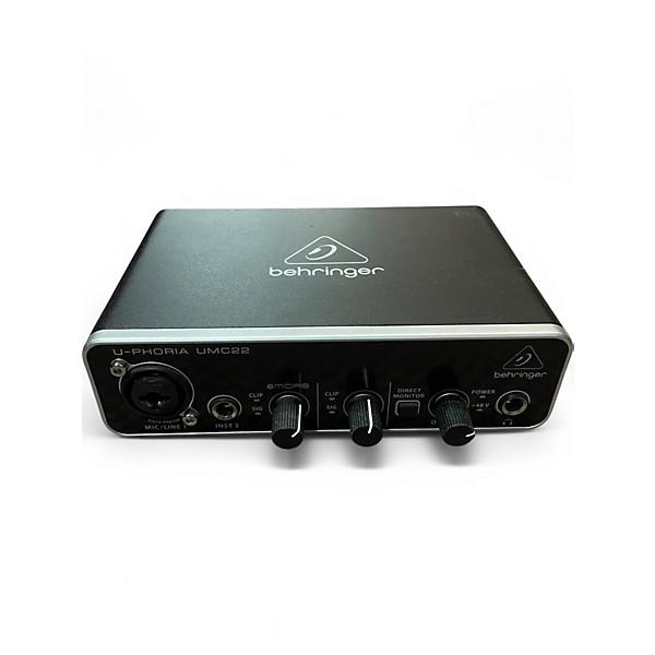 Used Behringer U-Phoria UMC22 Audio Interface
