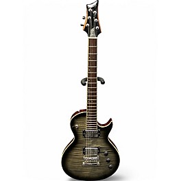 Used Mitchell ms470 Trans Black Solid Body Electric Guitar
