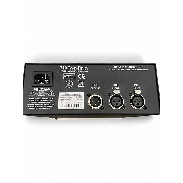 Used Universal Audio 710TF Microphone Preamp