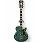 Used 2023 D'Angelico Premier Series SS Turquoise Hollow Body Electric Guitar thumbnail