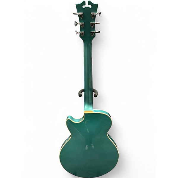 Used 2023 D'Angelico Premier Series SS Turquoise Hollow Body Electric Guitar