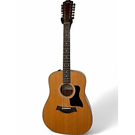 Used Taylor 150e Natural 12 String Acoustic Guitar