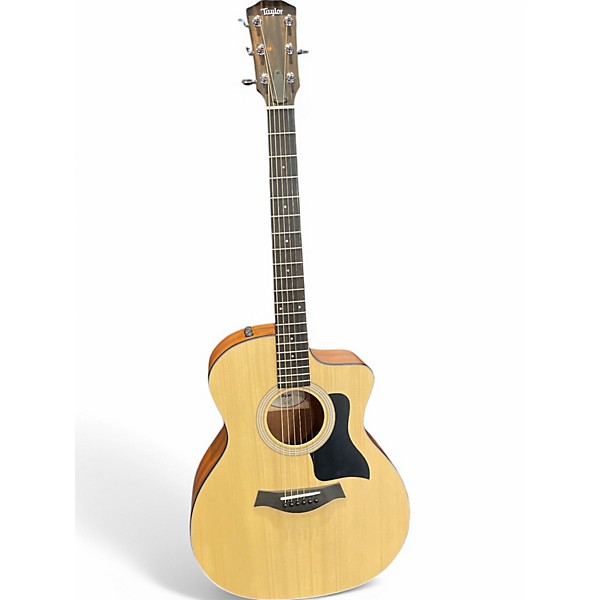 Used Taylor 114CE Natural Acoustic Electric Guitar