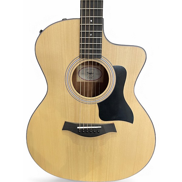 Used Taylor 114CE Natural Acoustic Electric Guitar