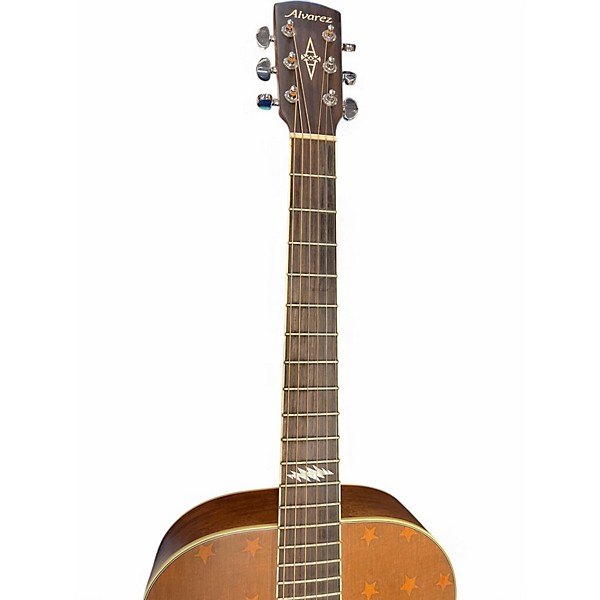 Used Alvarez AF65GD/F Mahogany Acoustic Guitar