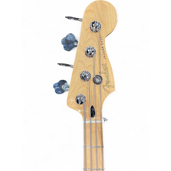 Used Fender Player Jaguar Silver Solid Body Electric Guitar