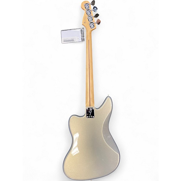 Used Fender Player Jaguar Silver Solid Body Electric Guitar