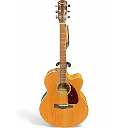 Used Fender CJ290S Jumbo Natural Acoustic Guitar